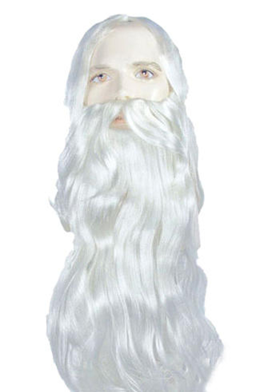 White wig clearance and beard