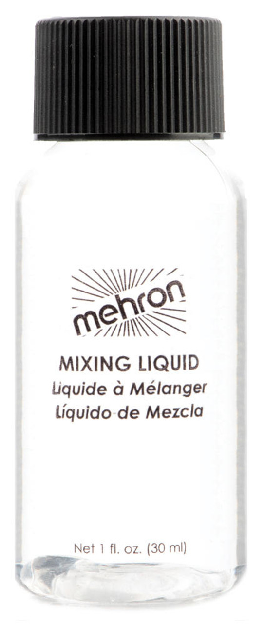 Mehron Black Liquid Makeup (4.5 oz)