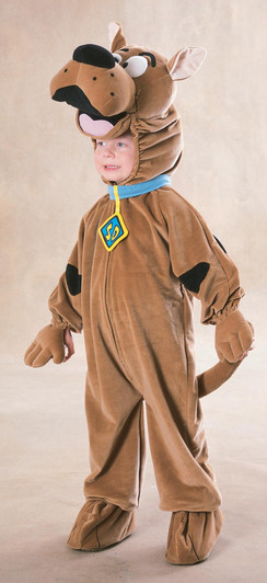 Rubies Rubies Boys Deluxe Velour Scooby-Doo Costume