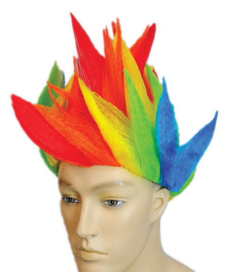 Lacey Spikey, Rainbow Clown WIg