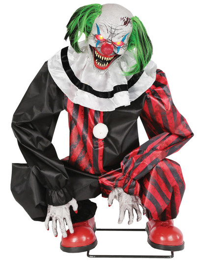 Seasonal Visions Cagey Clown with Clown in Cage at Online
