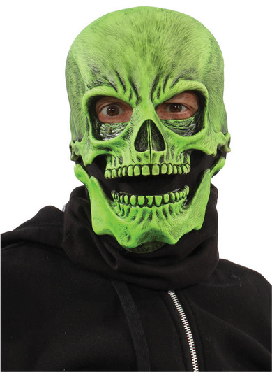 Zagone Studios Zagone Studios Uv Green Sock Skull Mask