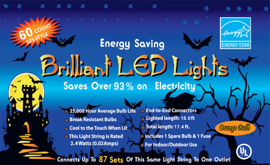 Golden Bay 60-Light M5 Led Halloween Lights