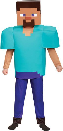 Disguise Disguise Boys Steve Deluxe Costume - Minecraft
