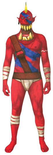 Morphsuits Morphsuits Mens Orc Jaw Dropper Morphsuit