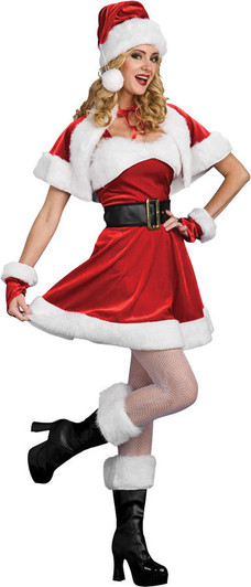 Rubies Rubies Womens Santas Sassy Helper Costume