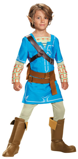Disguise Boys Link Breath of the Wild Deluxe Costume - the Legend of Zelda
