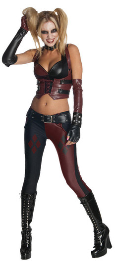 Rubies Womens Harley Quinn Costume - Arkham City