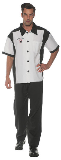 Underwraps Underwraps Bowling Shirt - UR28820STD
