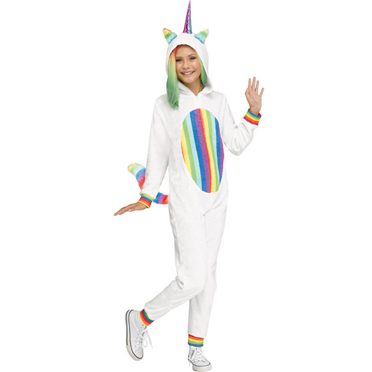 Child Rainbow Unicorn Costume