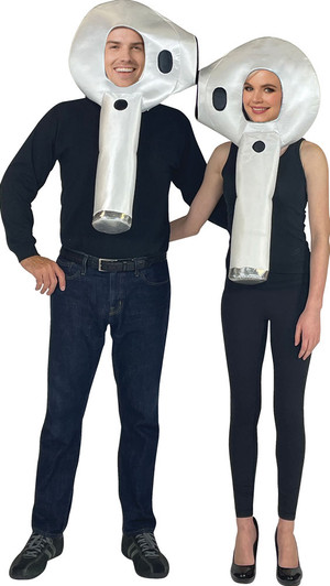 Ear Buds Couple Costume