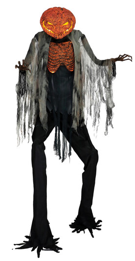 7' Scorched Scarecrow Animated Prop