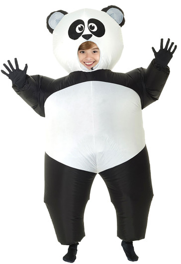 Panda Inflatable Costume Child