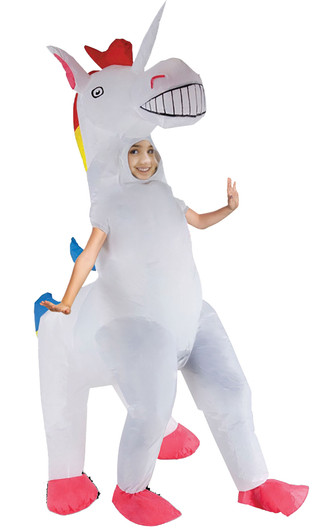 Unicorn Inflat 4 Legged Child