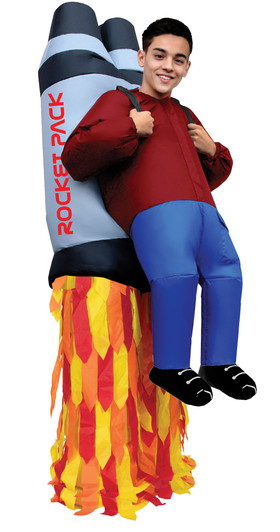 Rocket Ship Inflatable Child