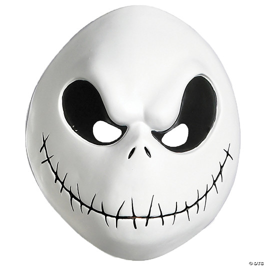 Jack Skellington Vacuform Mask Adult