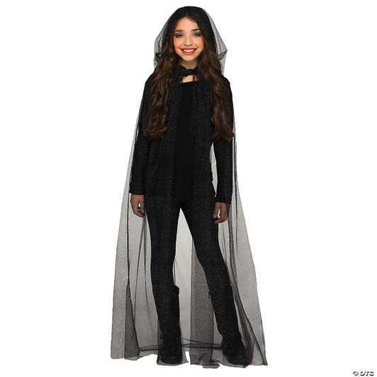 Cape Hooded Sparkle Child