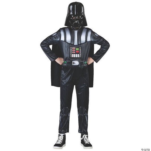 Chld Darth Vader Mscle Light-Up Lg