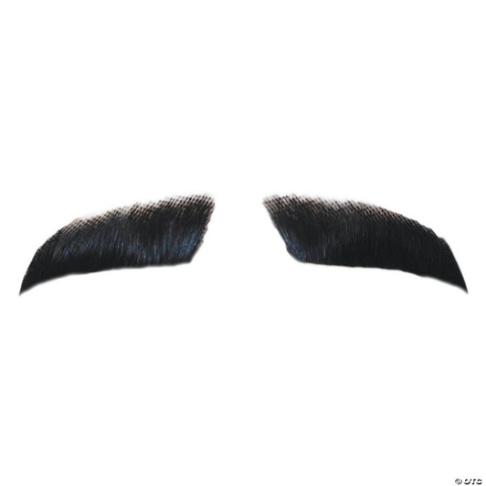 Men'S Eyebrows Human Hair Black 1