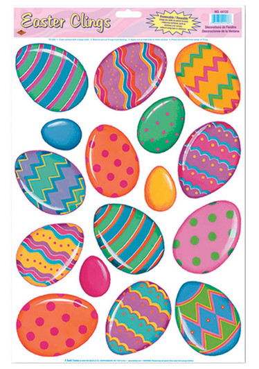 Beistle Beistle Color Bright Egg Clings