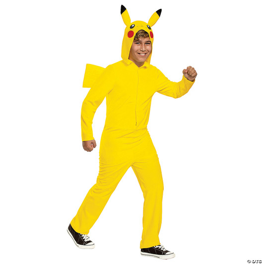 Pikachu Child Hd Jmpsuit Clssic L 10-12