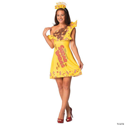 Adlt Wm Sugar Babies Dress Lg/Xl