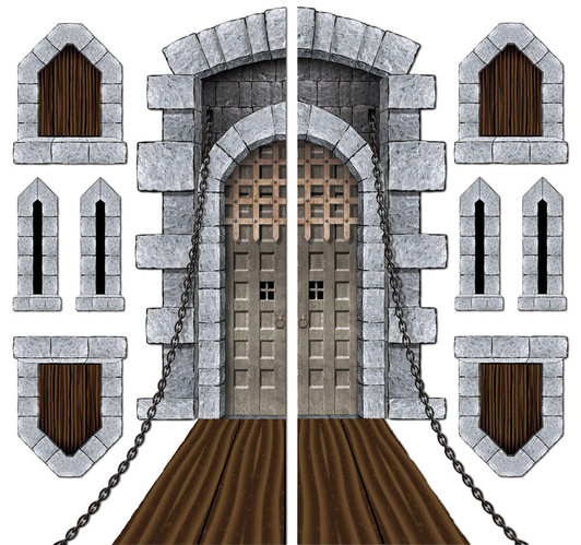 Beistle Beistle Castle Door and Window Props