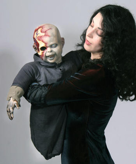 Chuck Jarman Chuck Jarman Zombie Zack Latex Puppet