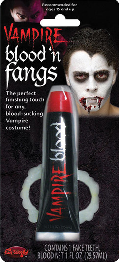 Fun World Fun World Vampire Blood and Teeth