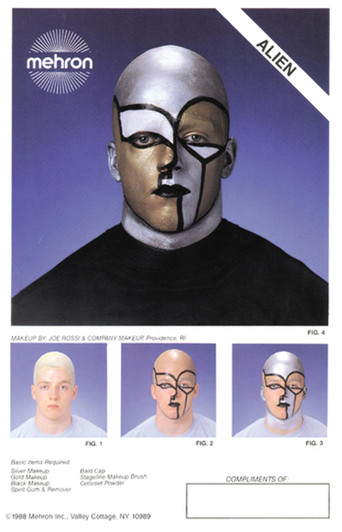 Mehron Mehron Instruction Sheets Alien