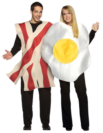 Rasta Imposta Rasta Imposta Bacon and Egg Couple Costume