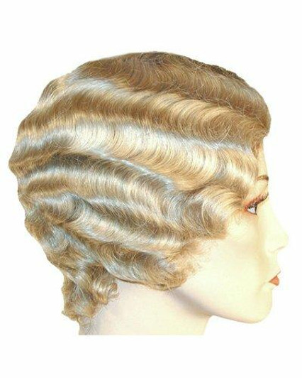 Lacey Short Fingerwave Flapper Wig