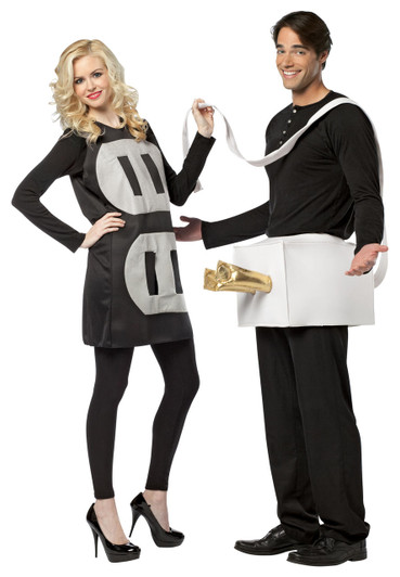 Rasta Imposta Rasta Imposta Lightweight Plug and Socket Couple Costume