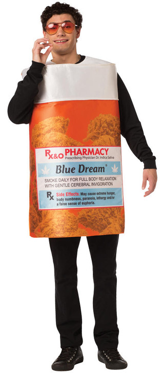 Rasta Imposta Rasta Imposta Rx Bottle, Blue Dream Costume
