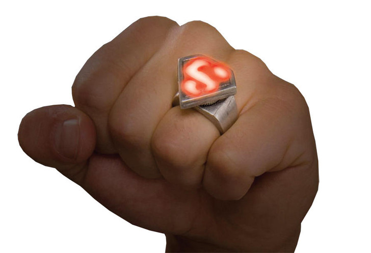 Rubies Rubies Superman Led Metal Ring