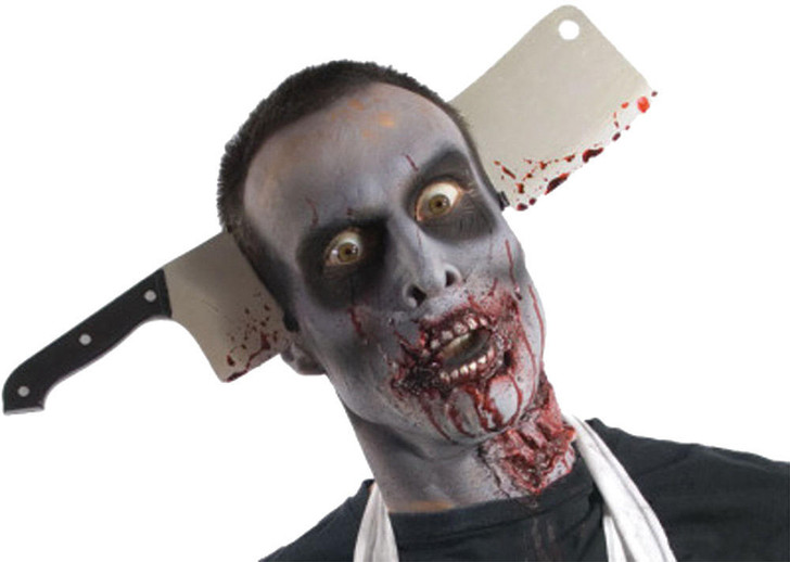 Rubies Rubies Zombie Cleaver-thru-Head