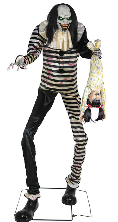 Seasonal Visions 7' Animated Sweet Dreams Clown Prop