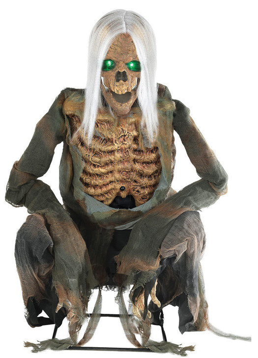 Seasonal Visions Seasonal Visions Animated Crouching Bones Prop