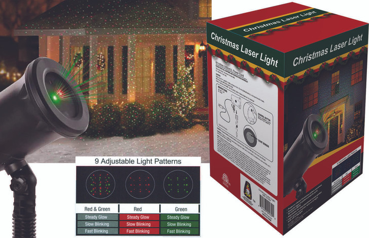 Seasonal Visions Seasonal Visions Christmas Laser Light