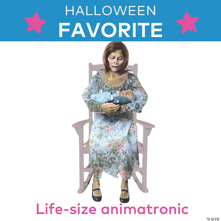 Seasonal Visions Rocking Moldy Mommy Prop
