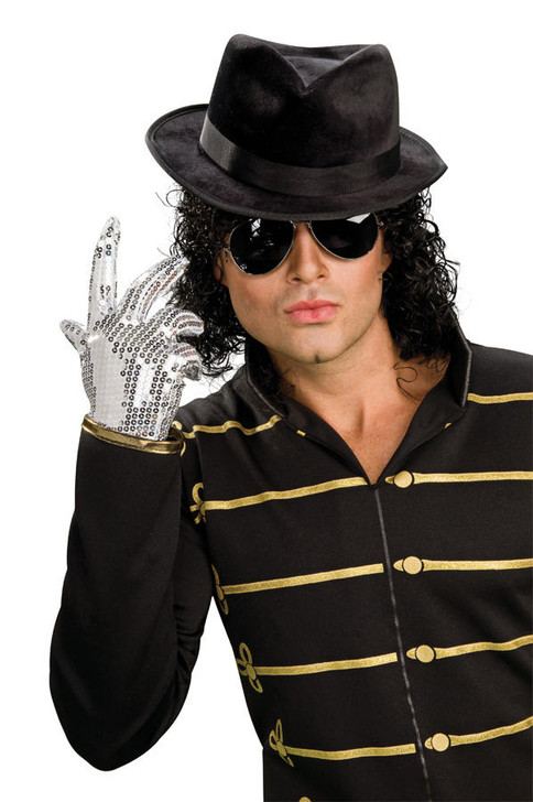 Rubies Silver Sequin Michael Jackson Glove - 1 Glove - 618980