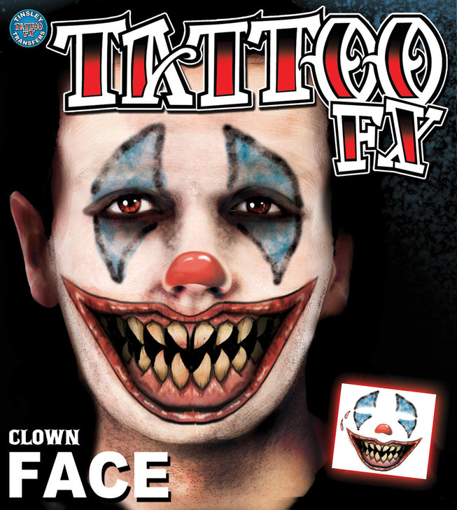 Tinsley Tattoos Tinsley Tattoos Clown Face Tattoo