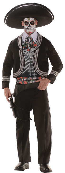 Underwraps Men's Day of the Dead Costume