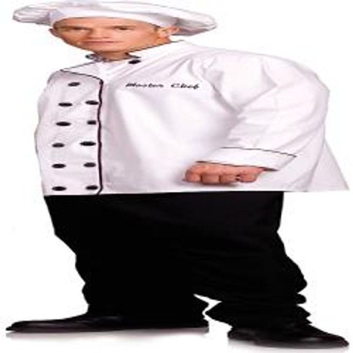 Underwraps Underwraps Mens Master Chef Costume