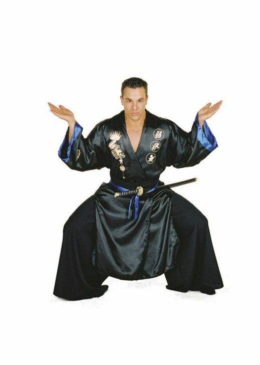 Underwraps Underwraps Mens Plus Size Samurai Costume