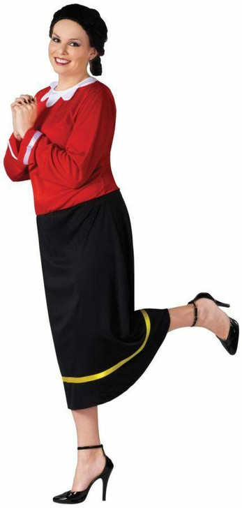 Fun World Womens Plus Size Olive Oyl Costume - Popeye
