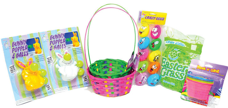 Easter Basket Kit Pink/Green