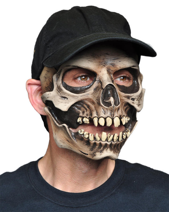 Zagone Studios Zagone Studios Skull Latex Mask with Cap