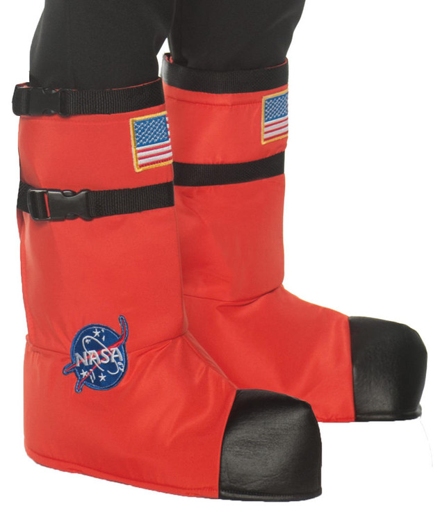 Underwraps Underwraps Kids Astronaut Boot Tops - Orange