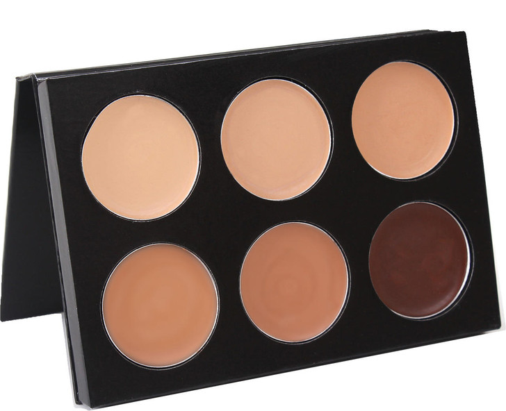 Mehron Mask Color Palette - 6 Colors - Flesh